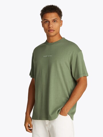 Maglietta di Tommy Jeans in verde: frontale
