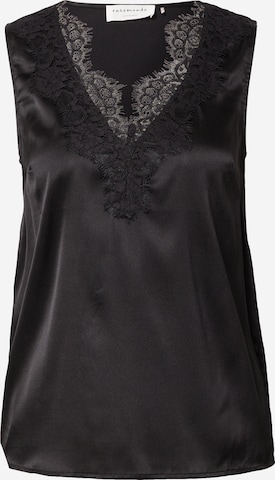 rosemunde - Blusa en negro: frente