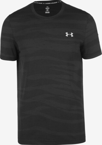 UNDER ARMOUR Performance Shirt 'Novelty' in Black: front