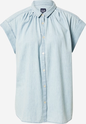 Camicia da donna di GAP in blu: frontale