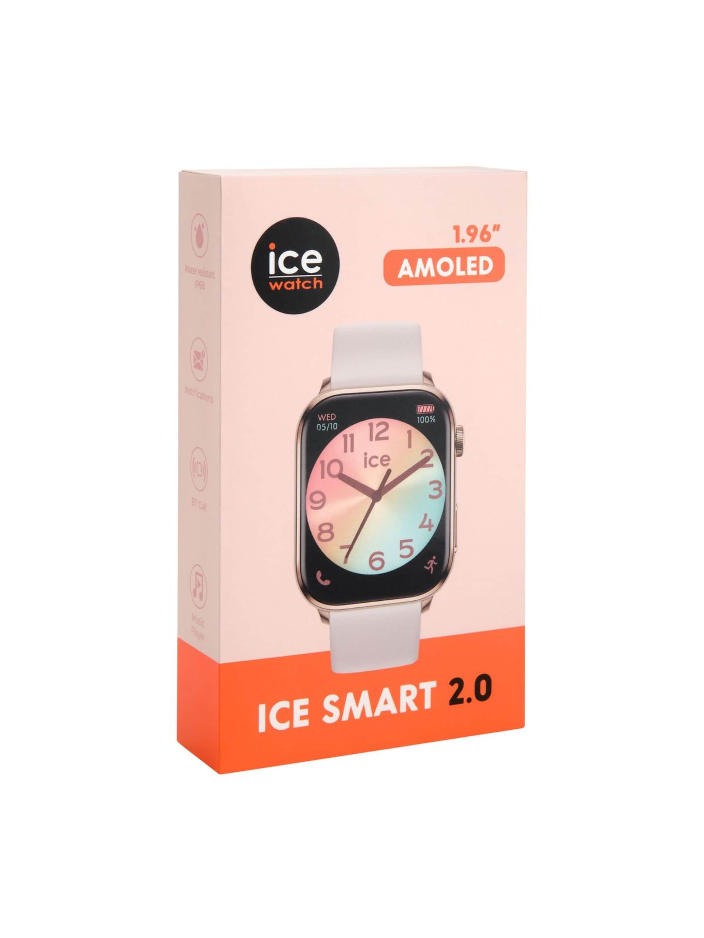 ICE WATCH Digitaal horloge 'Smartwatch ICE smart 2.0' in Goud