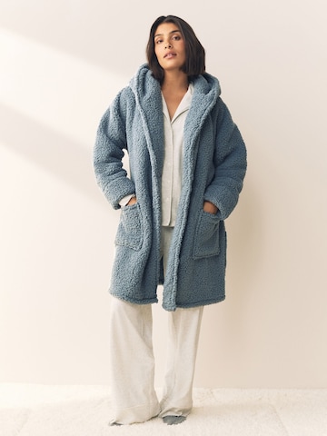 Halat de baie scurt de la Next pe albastru