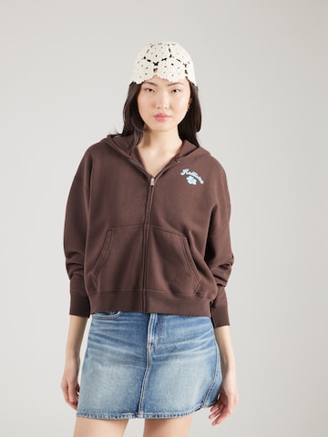 HOLLISTER Sweatjacka i brun