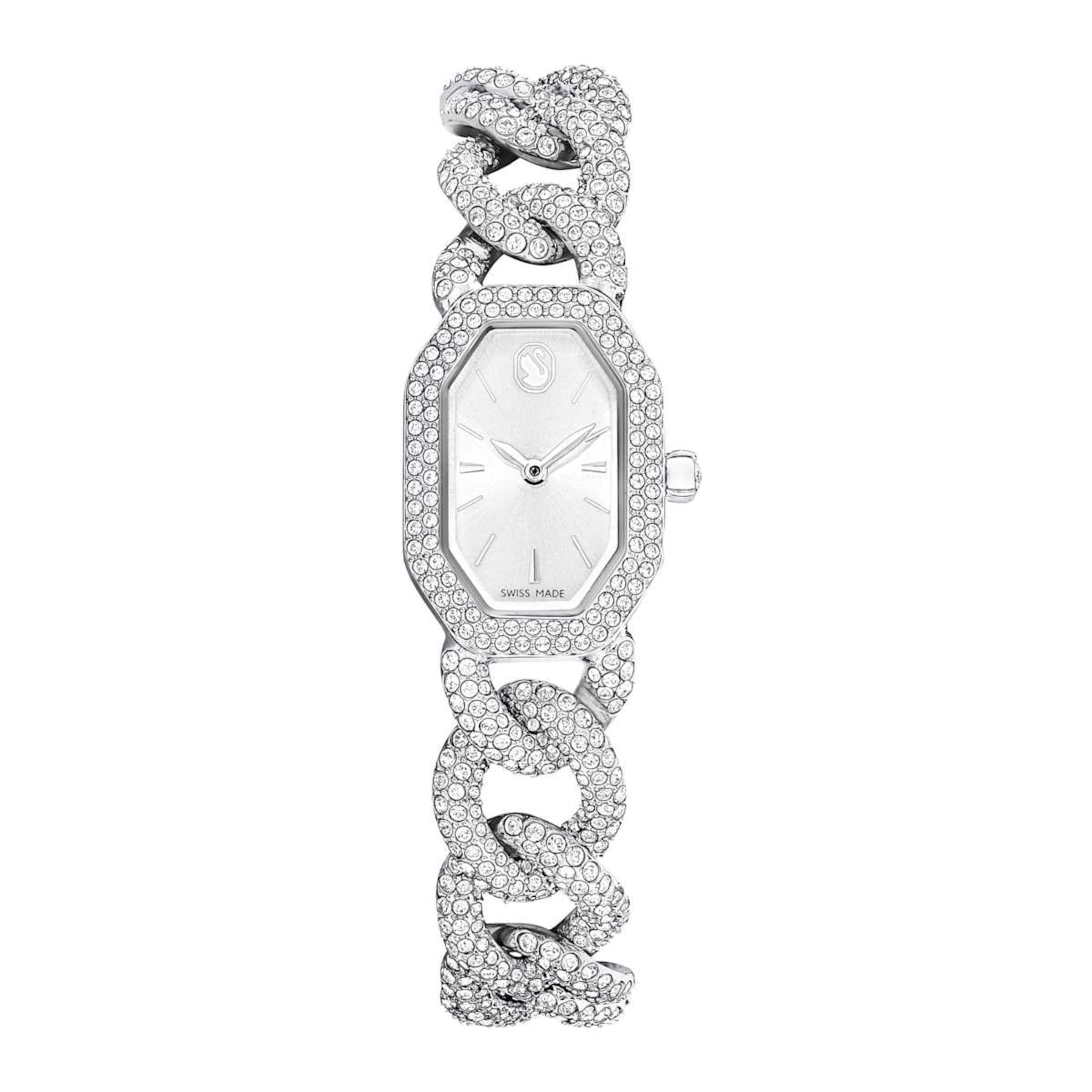 Swarovski Analog Watch in Silver: front