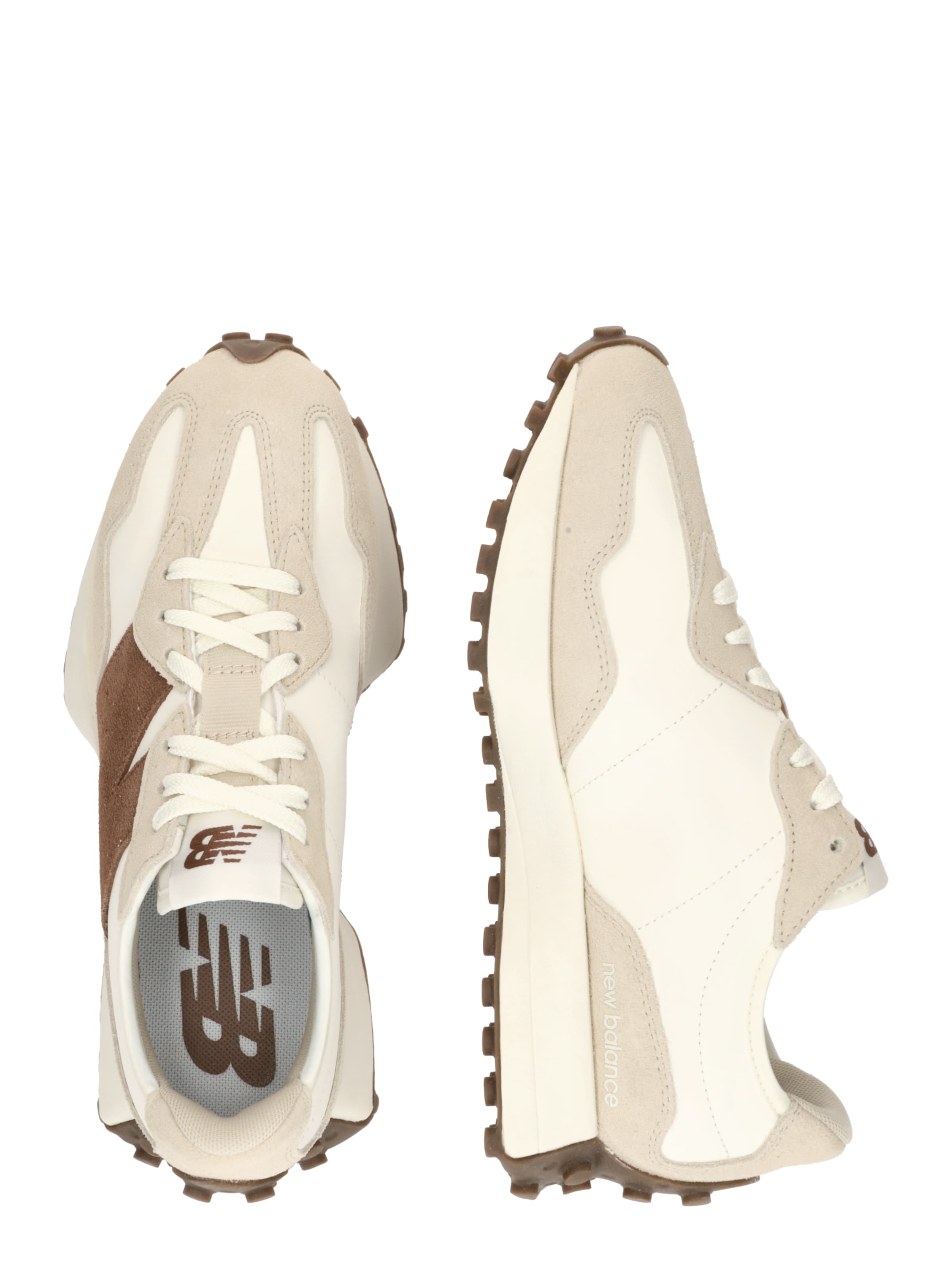 Baskets basses '327' new balance en beige