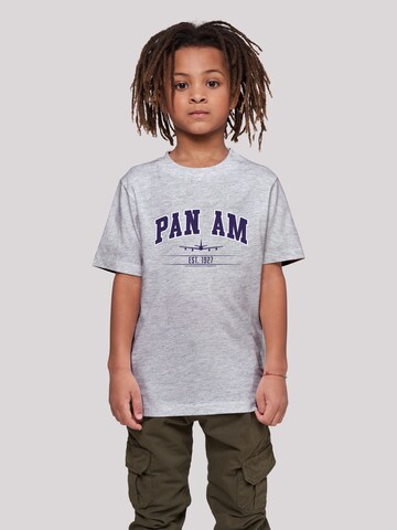 T-Shirt 'Pan Am College Est 1927' F4NT4STIC en gris : devant