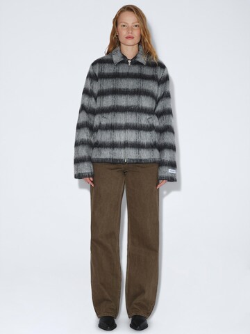 Dr. Denim Between-season jacket 'Warren Zip Jacket' in Grey