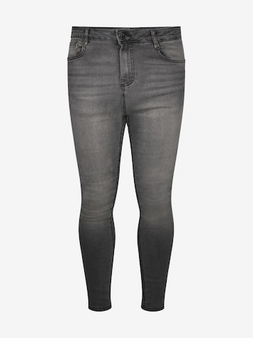 SikSilk Skinny Farkut värissä harmaa: etupuoli