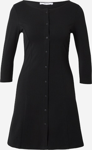 juoda ABOUT YOU Palaidinės tipo suknelė 'Carmina': priekis