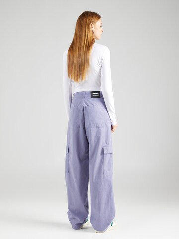 Loosefit Pantalon cargo 'Donna' Dr. Denim en violet