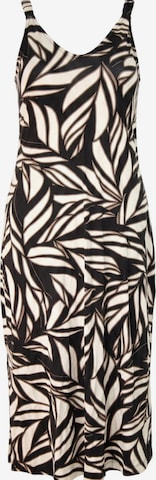 Shape Of You Kleid in Schwarz: Vorderseite