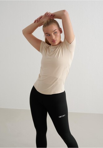 T-shirt Aim'n en beige
