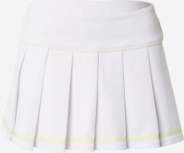 Juicy Couture Sport Αθλητική φούστα σε λευκό: μπροστά