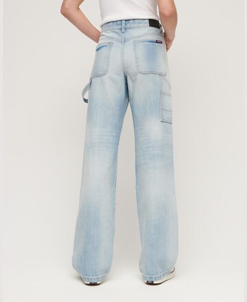 Superdry Loosefit Jeans in Blauw