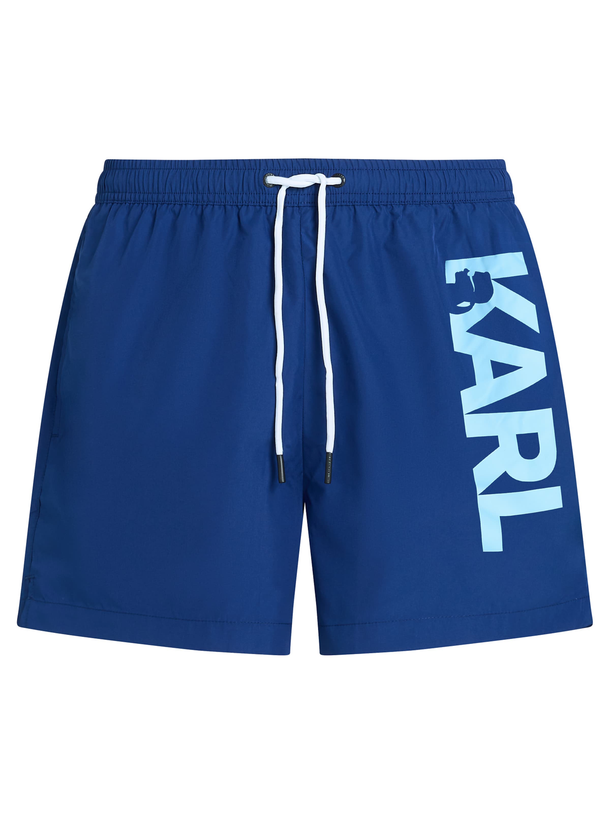 Karl Lagerfeld - Bermudas en azul: frente