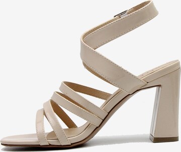 Celena Strap Sandals 'Cecily' in Beige