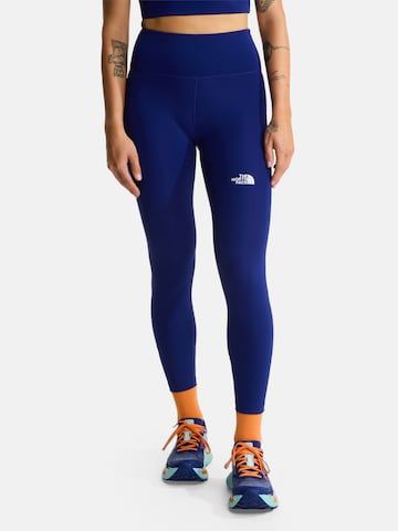 Skinny Pantaloni sportivi '6520 - NF WM' di THE NORTH FACE in blu: frontale