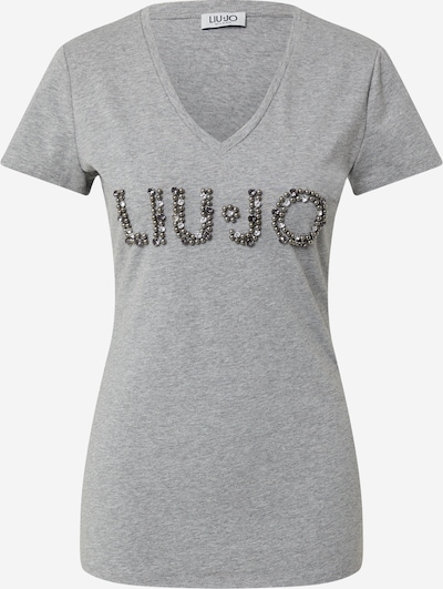 LIU JO JEANS Shirt in mottled grey, Item view