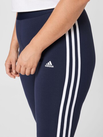 ADIDAS SPORTSWEARregular Sportske hlače 'Essentials 3-Stripes ' - plava boja