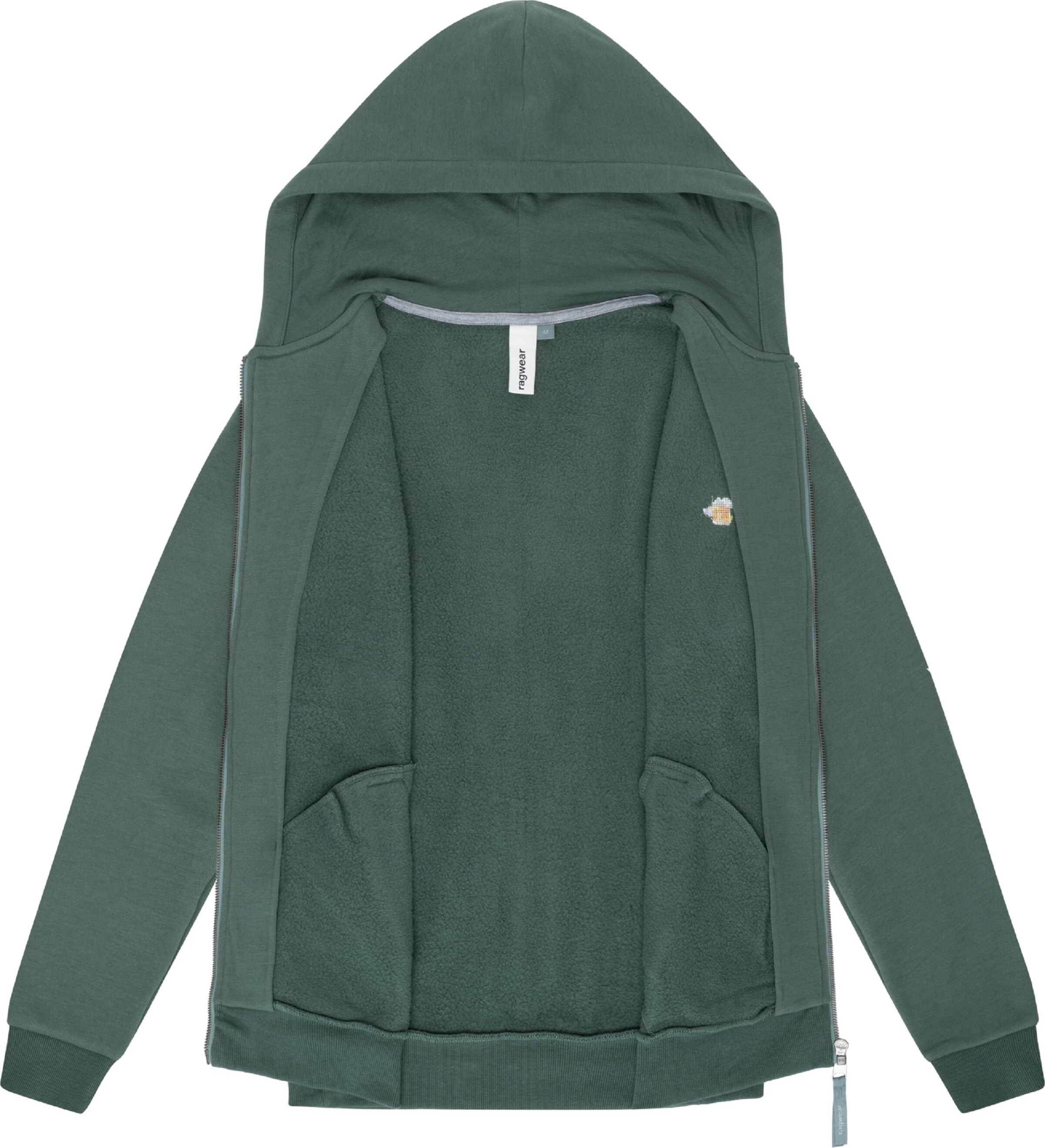 Giacca di felpa 'Natten Emb' di Ragwear in verde