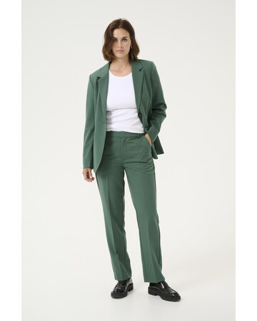 Kaffe Regular Pantalon 'Sakura' in Groen