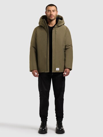 Veste d’hiver 'Etian' khujo en vert
