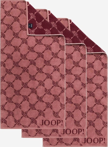 Asciugamano di JOOP! in rosso: frontale