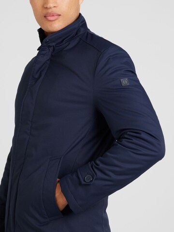 Bruun & Stengade Mantel 'Bedford' in Blau