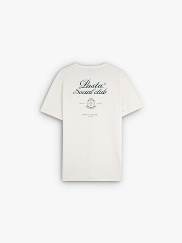 Scalpers T-Shirt 'Pasta' in Weiß