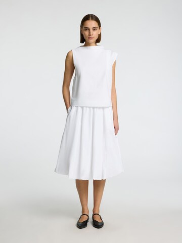 Jupe 'SLFAster' SELECTED FEMME en blanc