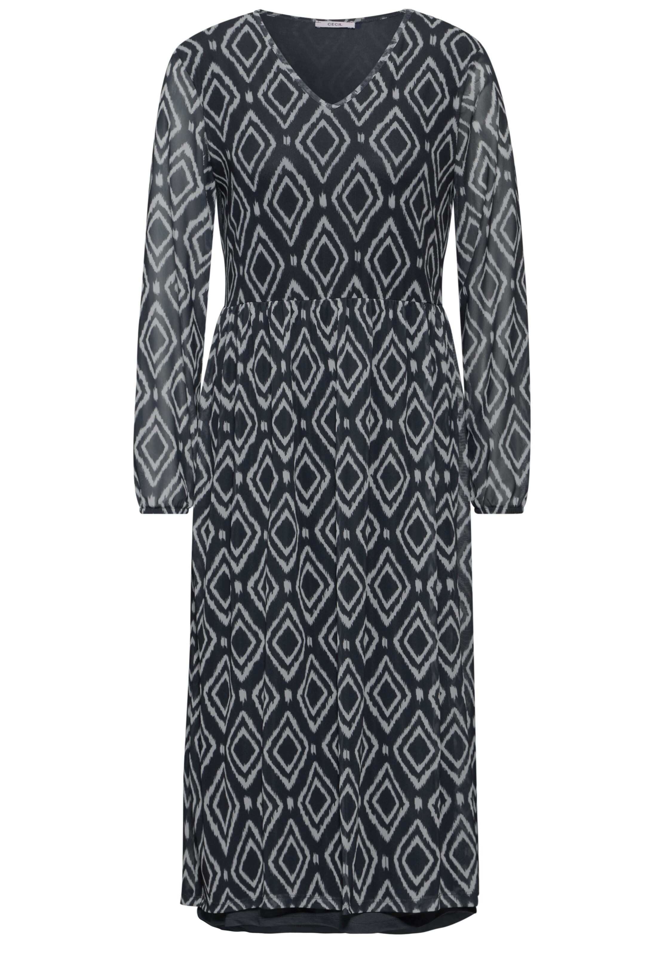 STREET ONE Kleid in Grau: Vorderseite