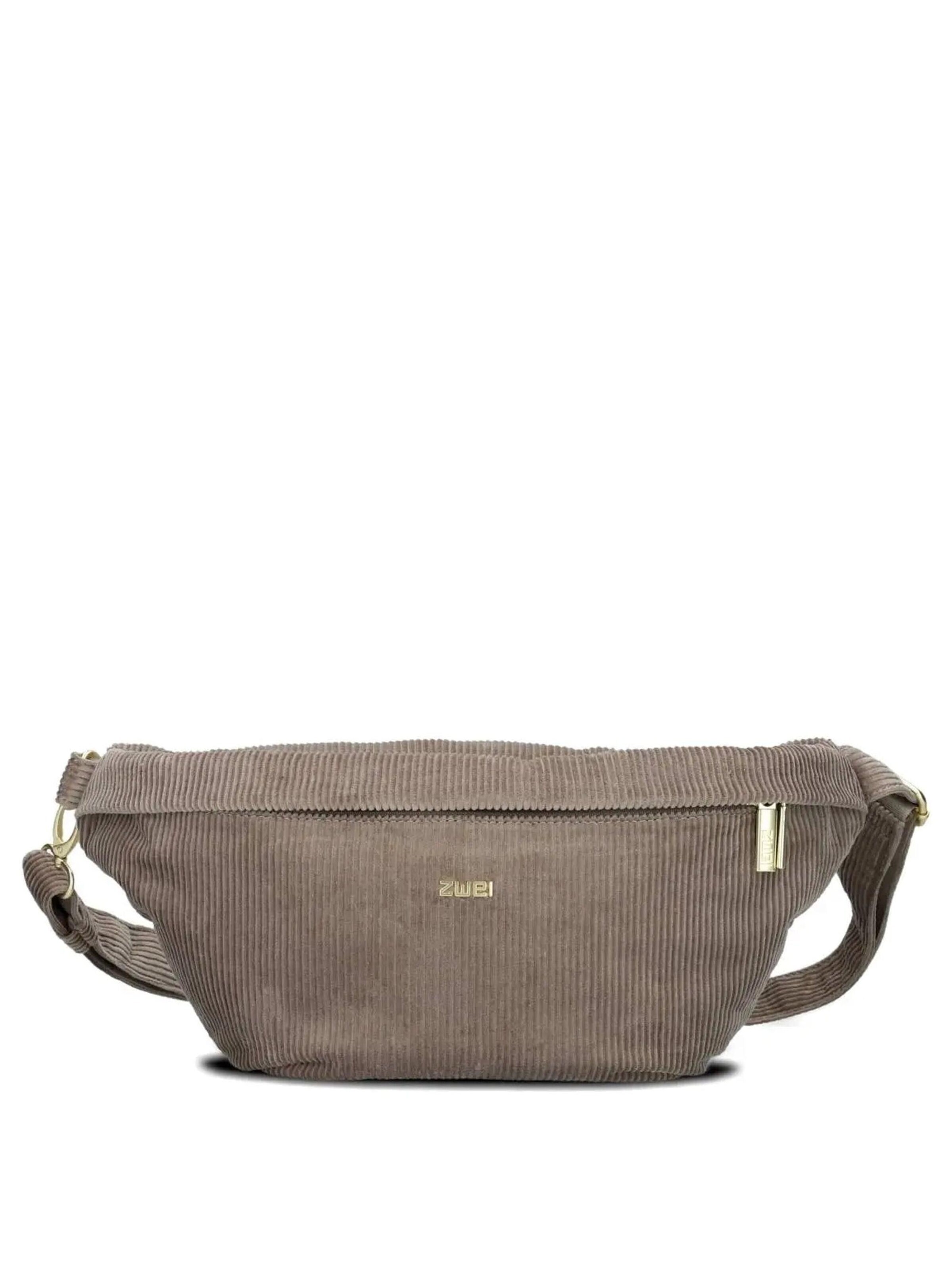 ZWEI Belt bag in Brown: front