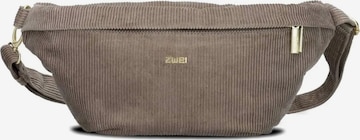 ZWEI Belt bag in Brown: front