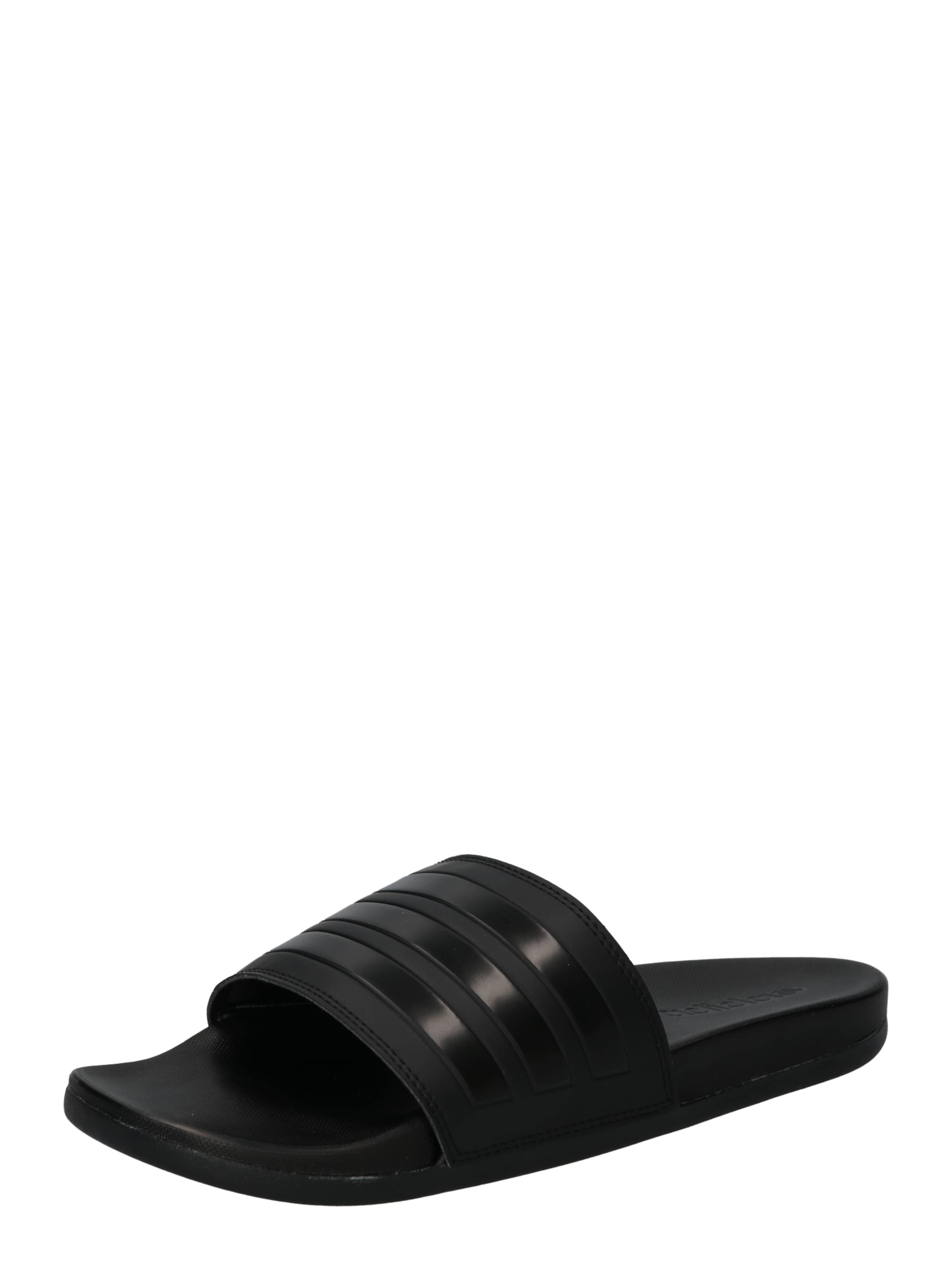 ADIDAS SPORTSWEAR - Zapatos para playa y agua 'Adilette' en negro: frente