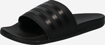 Claquettes / Tongs 'Adilette' ADIDAS SPORTSWEAR en noir : devant