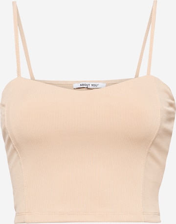 ABOUT YOU Top 'Leia' in Beige: predná strana