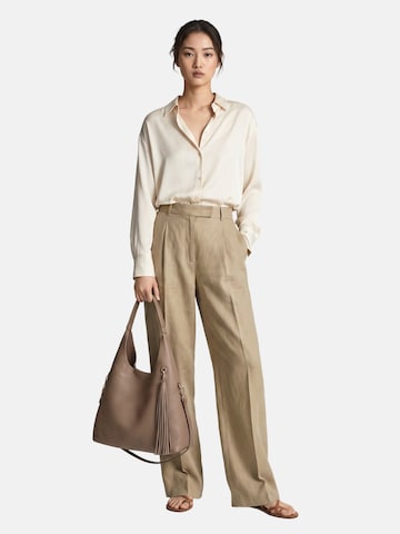 Borsa a mano 'Borsa a mano donna Kassandra Éclaire poliestere chiusura zip' di Kassandra in grigio