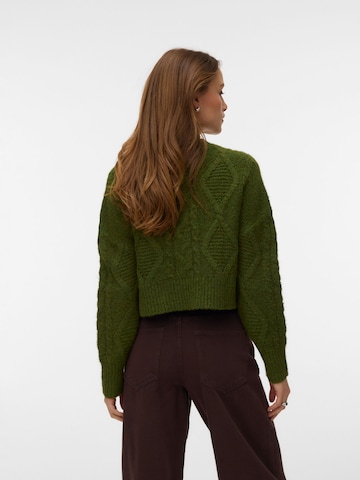 VERO MODA Trui 'CHER' in Groen