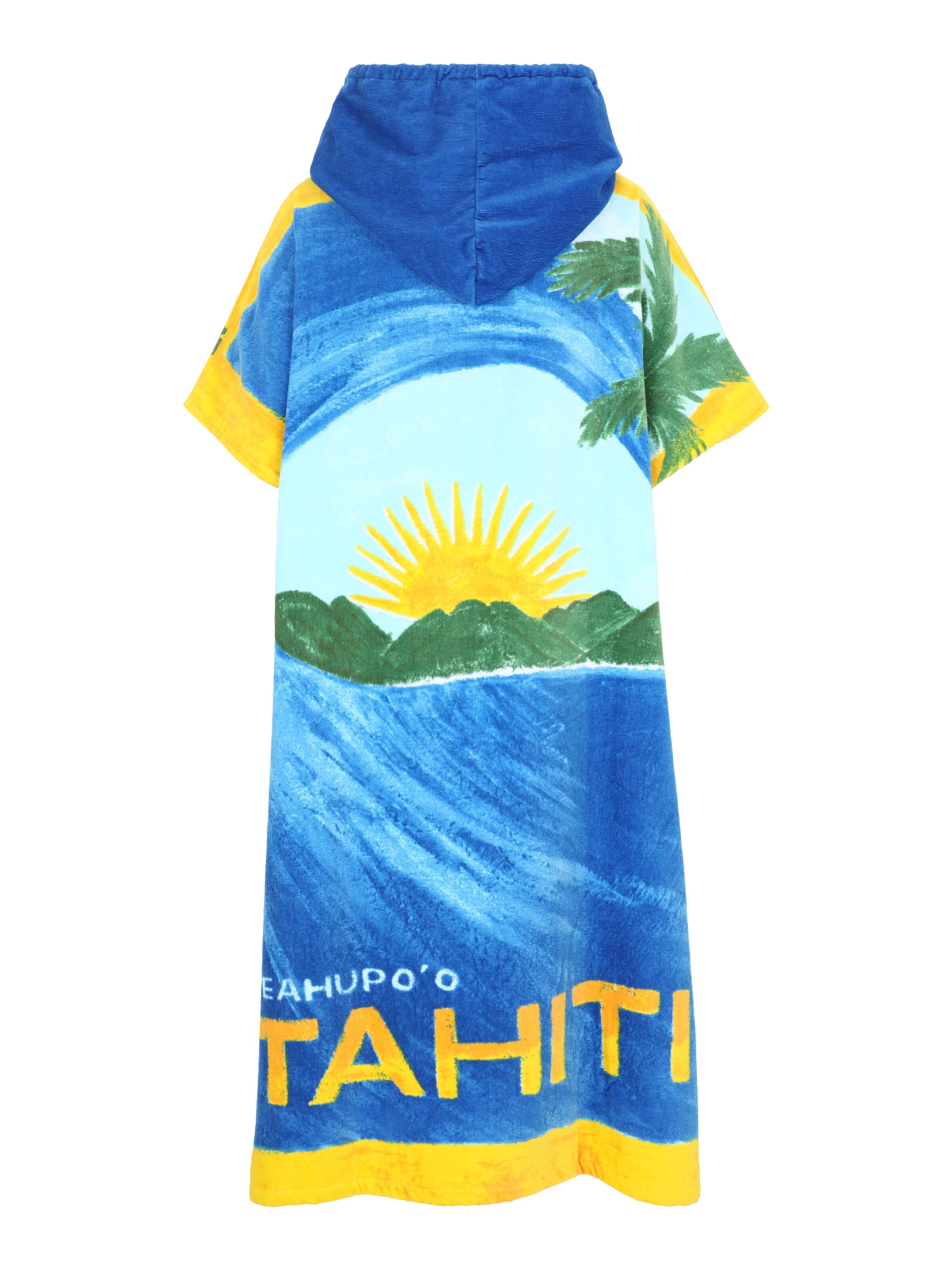 ROXY Badjas lang  'Atlas' in Blauw