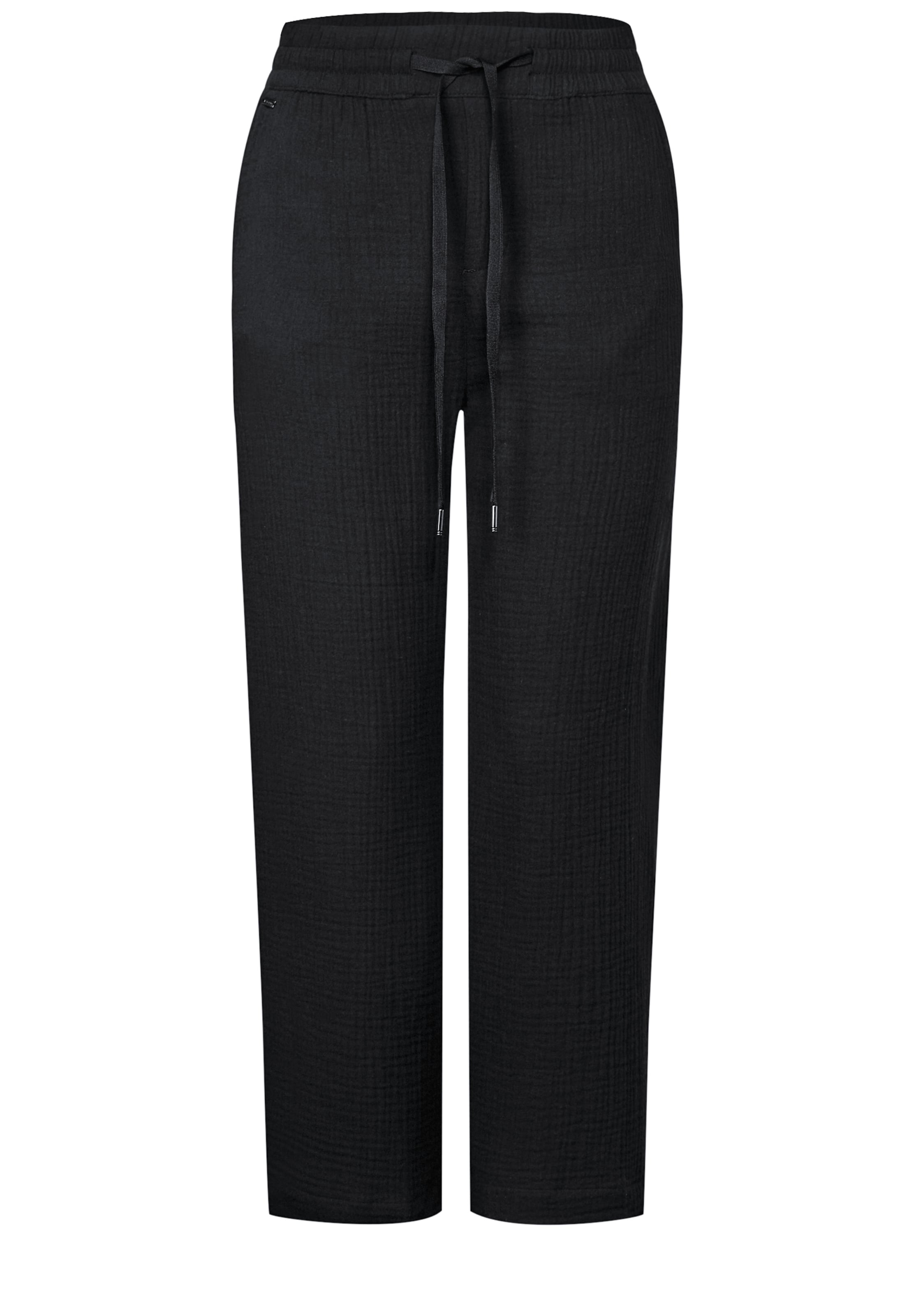 STREET ONE Hose in schwarz, Produktansicht