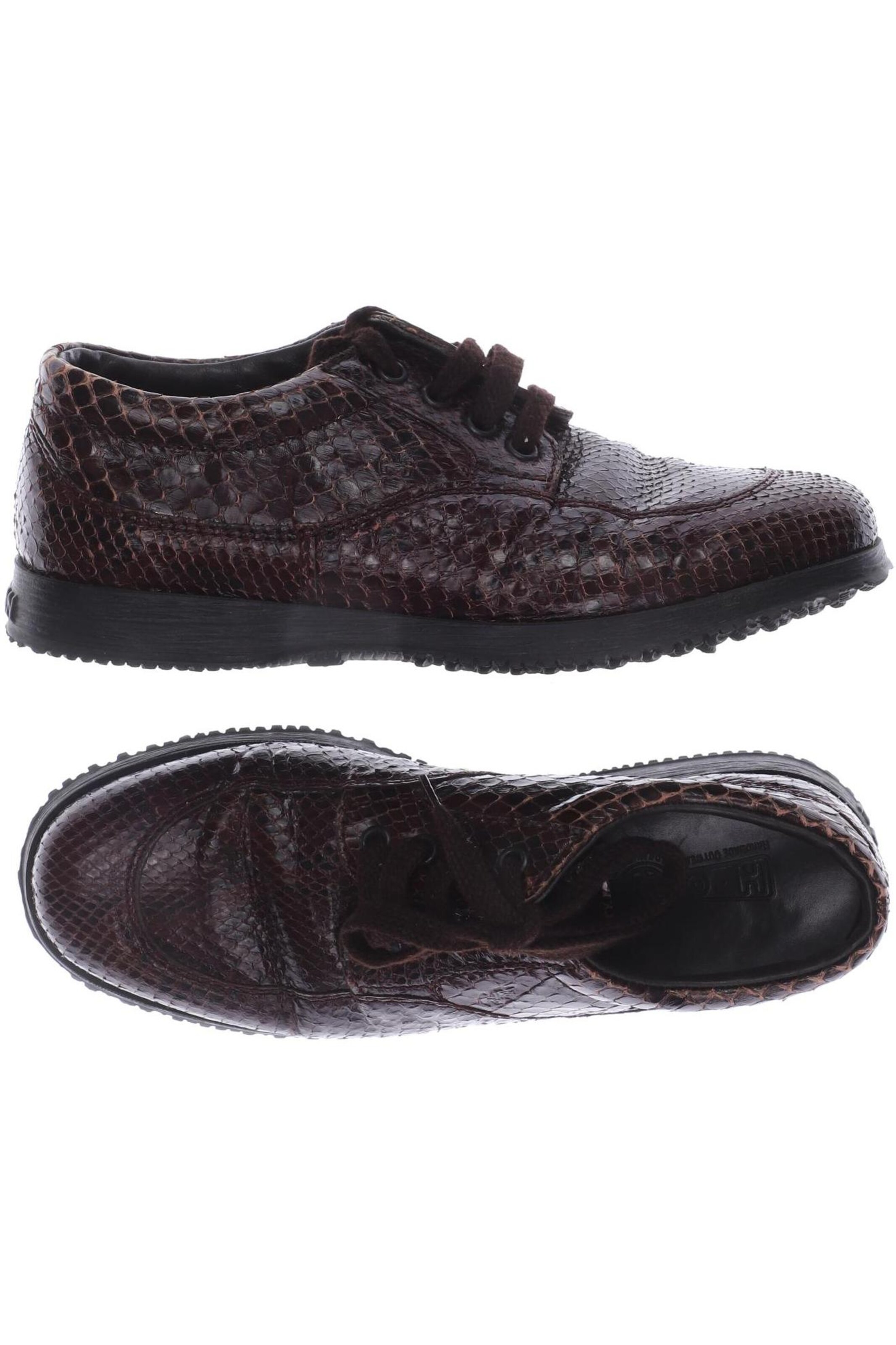 HOGAN Flats & Loafers in 37 in Red: front