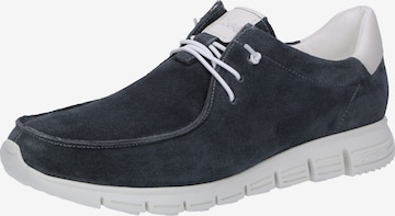 SIOUX Schnürschuh ' Mokrunner-H-007 ' in Blau: Vorderseite