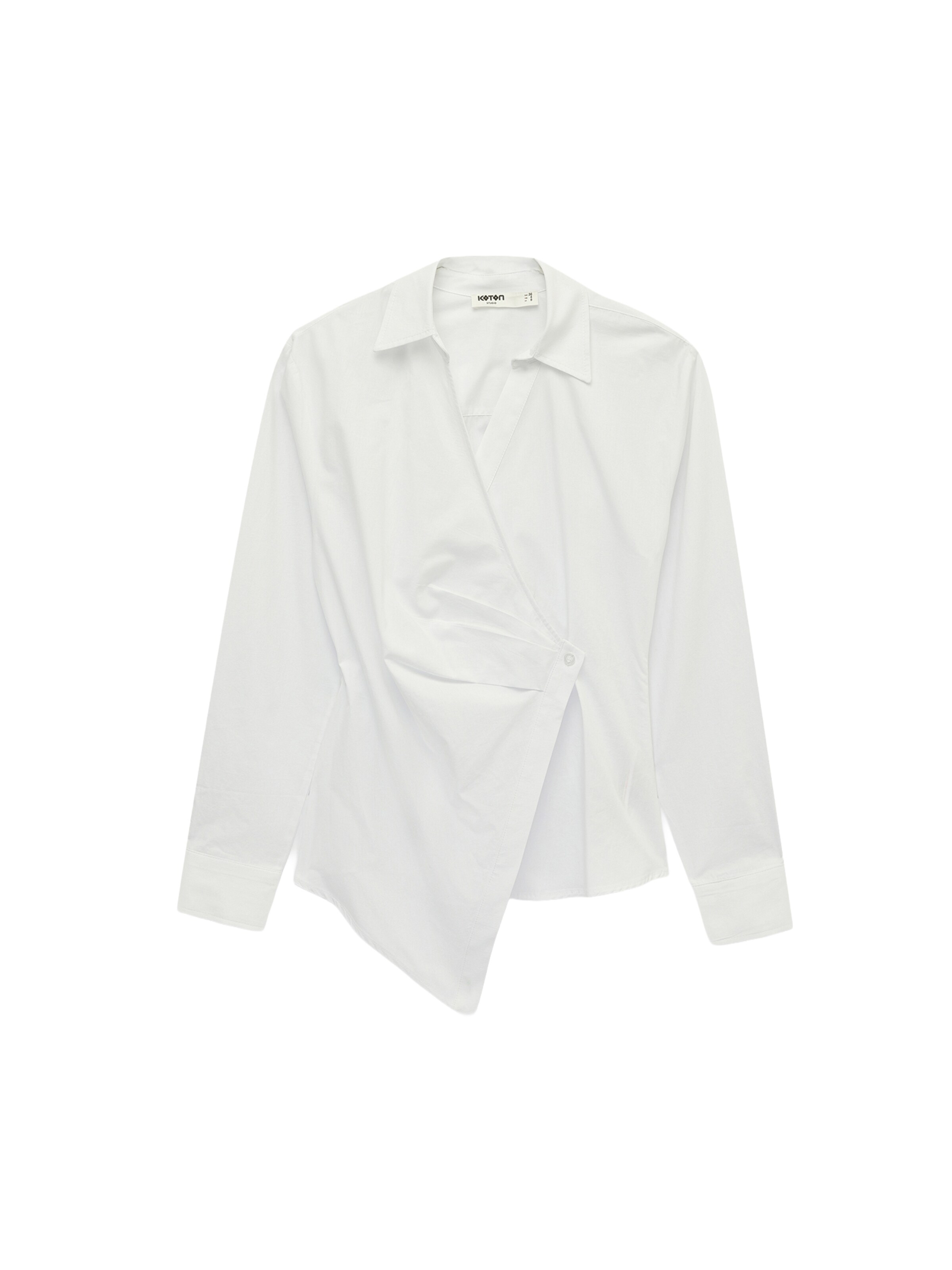 Koton Shirt in XXS in de kleur Offwhite, Productweergave