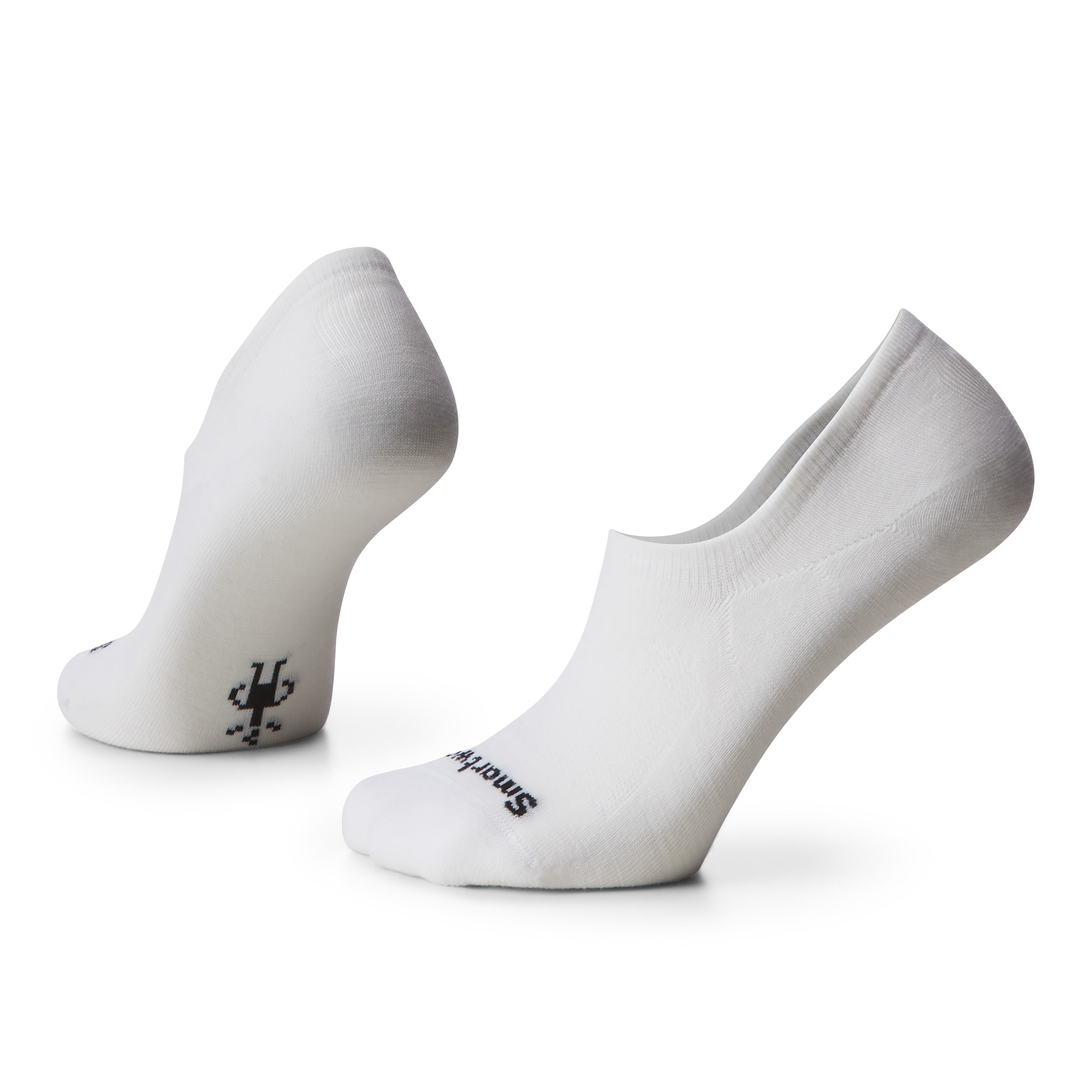 Chaussure basse SMARTWOOL en blanc : devant