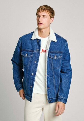 Pepe Jeans Jacke in Blau: Vorderseite
