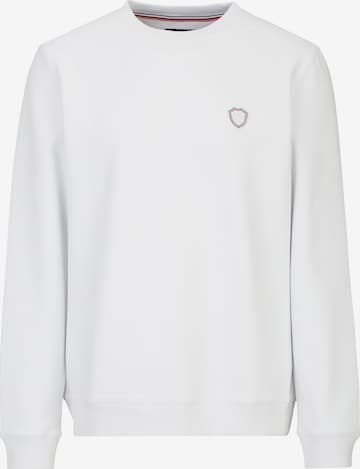 19V69 ITALIA Sweatshirt 'Nico' in Wit: voorkant