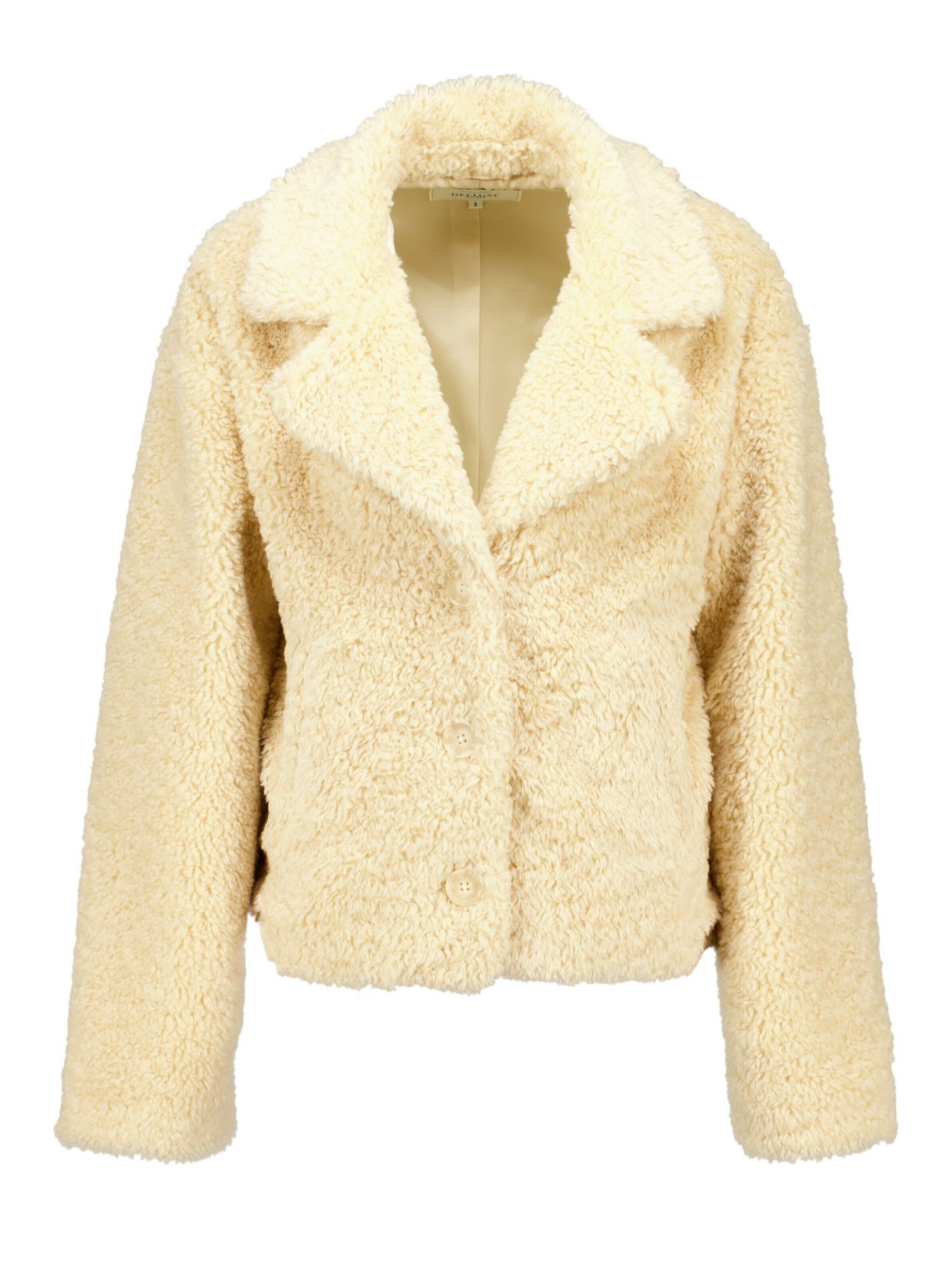 Veste mi-saison Deeluxe en beige : devant