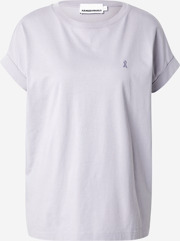 T-shirt 'Idaa' ARMEDANGELS en violet : devant