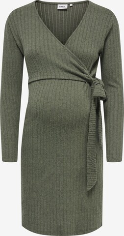 Abito in maglia 'OLMLOLA' di Only Maternity in verde: frontale