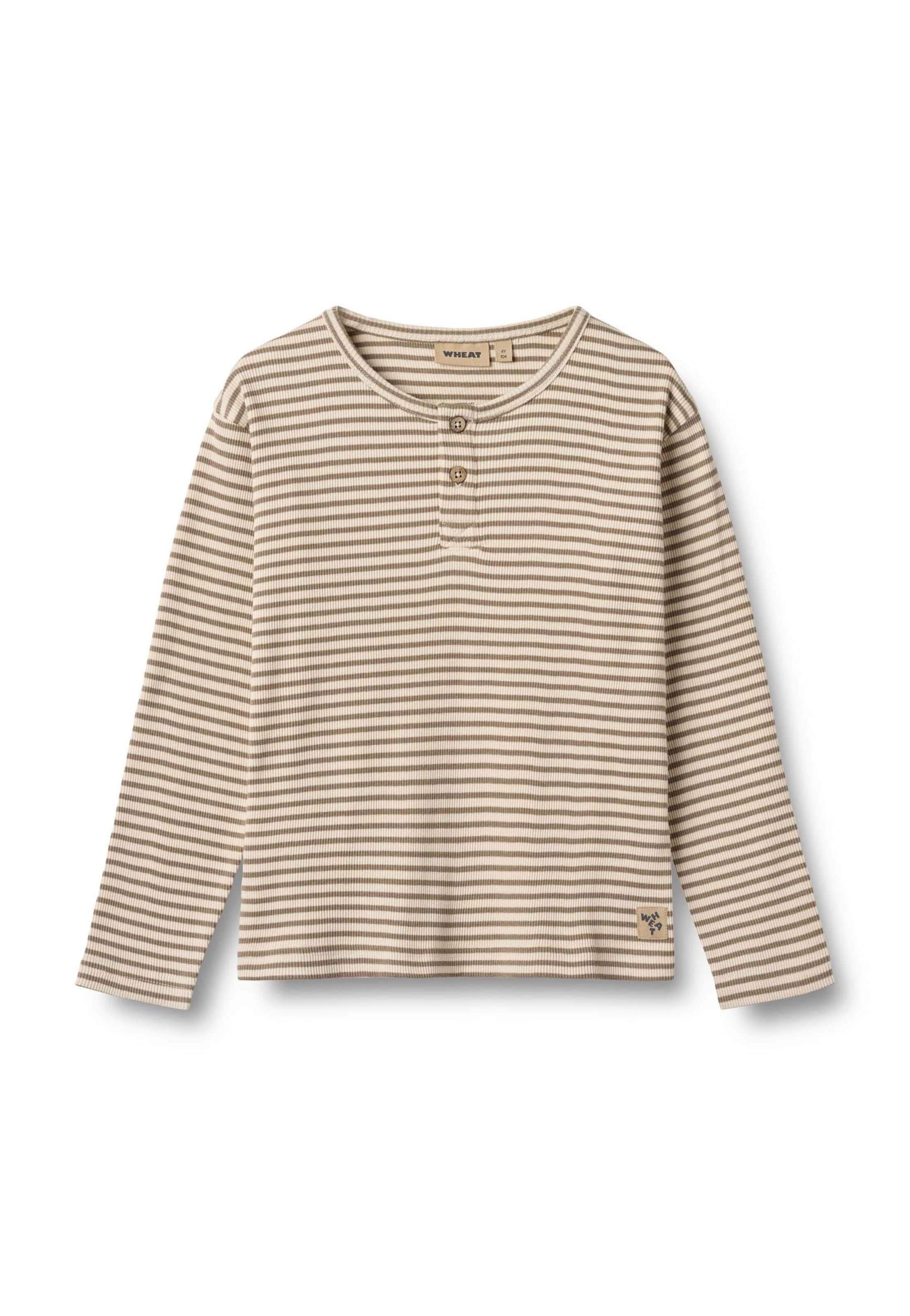 WHEAT Shirt 'Morris' in Grijs: voorkant